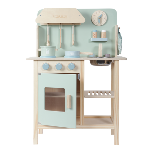 Little Dutch Wooden Play Kitchen Mint