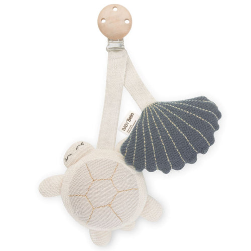 Baby Bello Tilly The Turtle Pram Toy - Blue