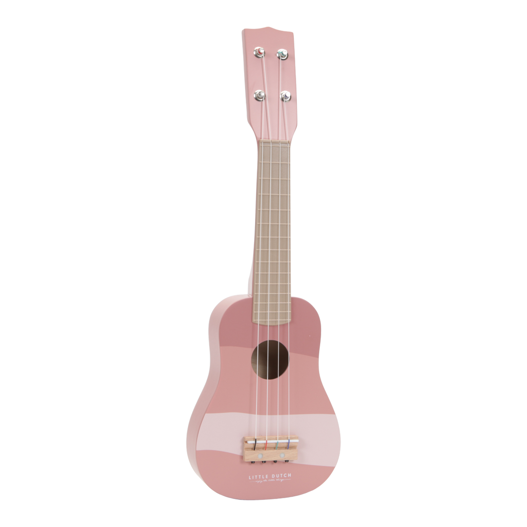 Little Dutch Wooden Guitar Pink