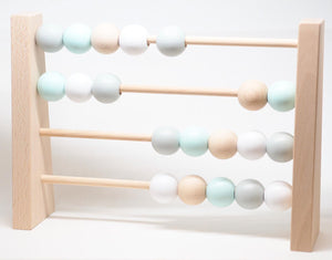 Wooden Abacus - Mint