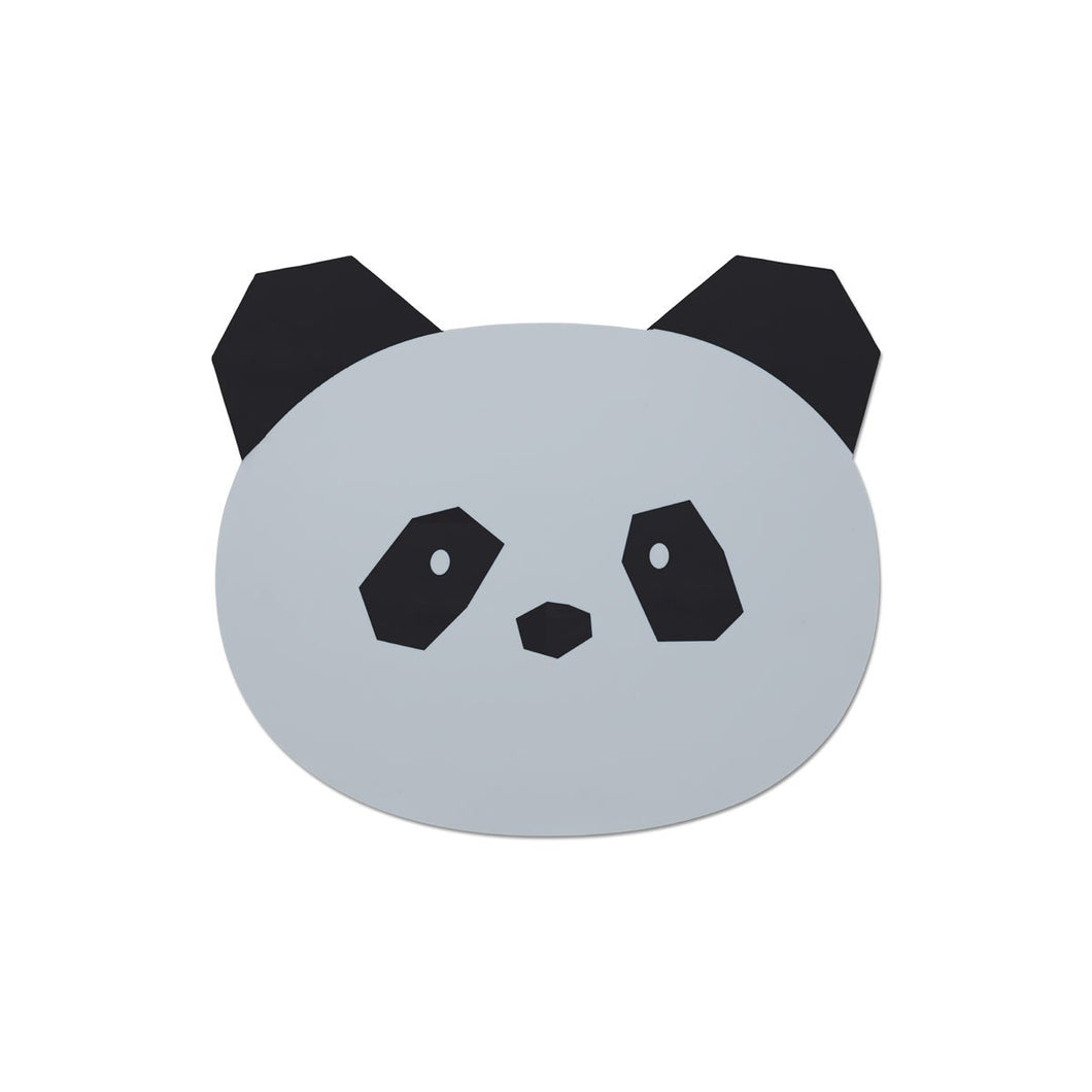 Liewood Placemat - Panda Dumbo Grey