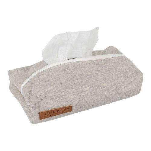 Little Dutch Baby Wipes Cover - Pure Grey