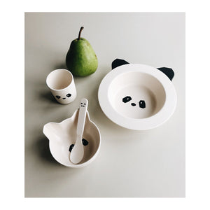 Liewood Bamboo Baby Plate Set - Panda